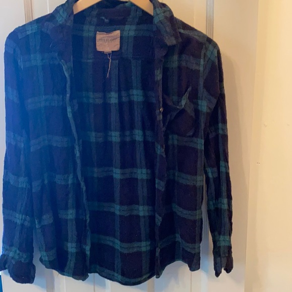 Plaid • Harlow brand • long sleeve - Picture 1 of 3